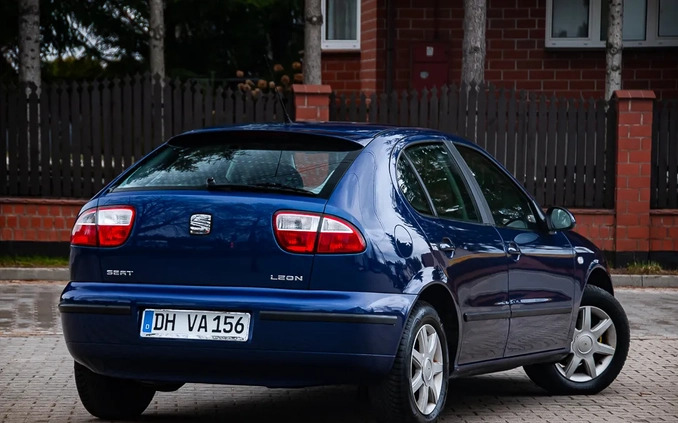 Seat Leon cena 10900 przebieg: 192000, rok produkcji 2004 z Ostrów Lubelski małe 667